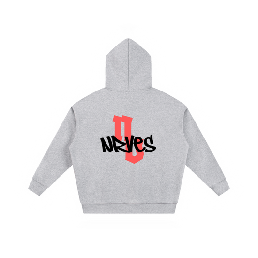 nrves grey hoodie
