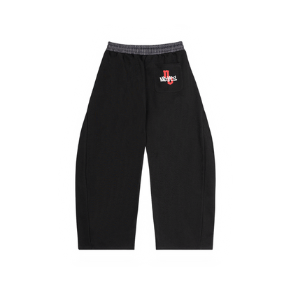 nrves black sweatpants