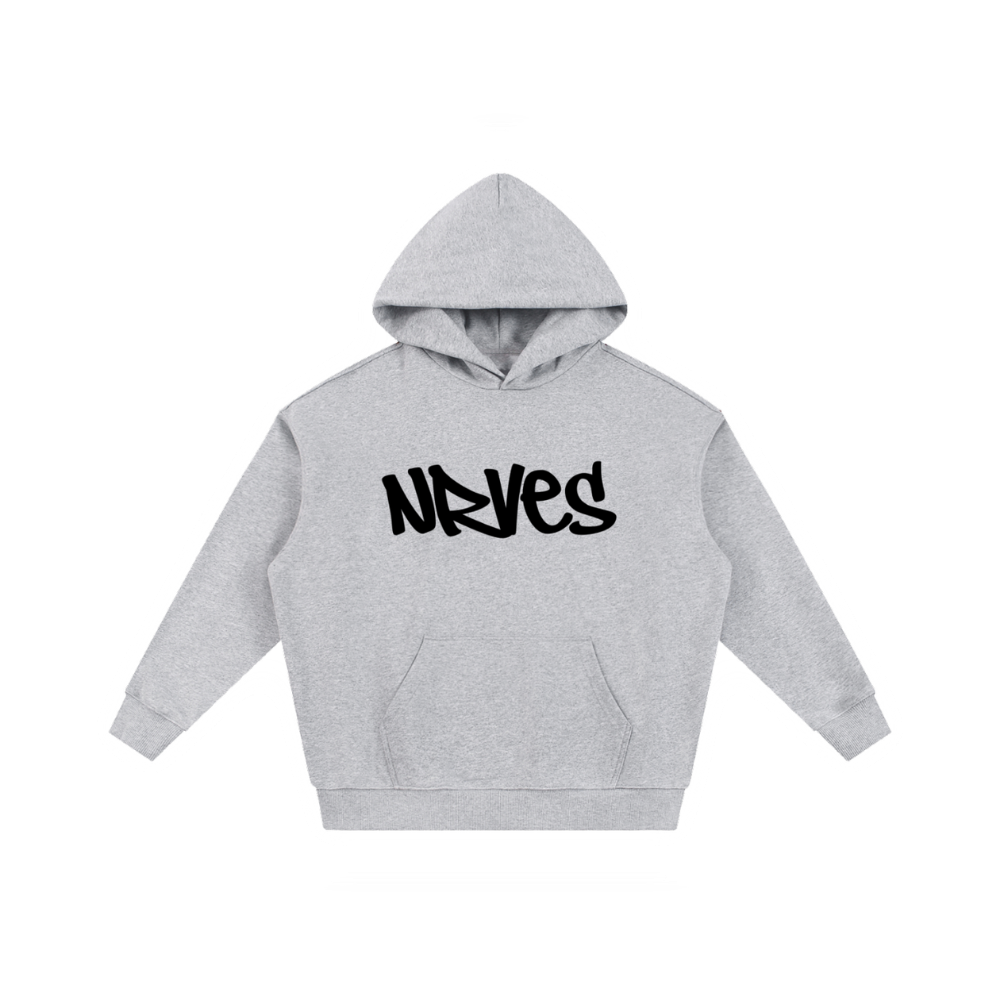 nrves grey hoodie