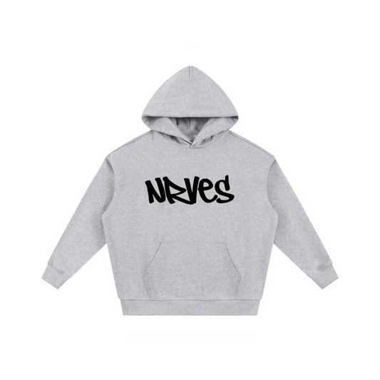 nrves grey hoodie