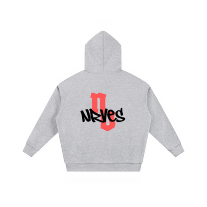 nrves grey hoodie
