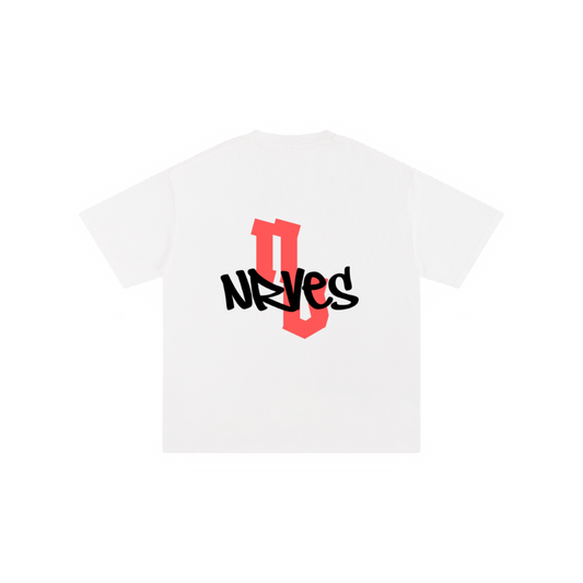 nrves white tee